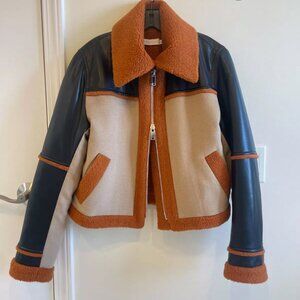 Jonathan Simkhai Faux Sherpa Jacket